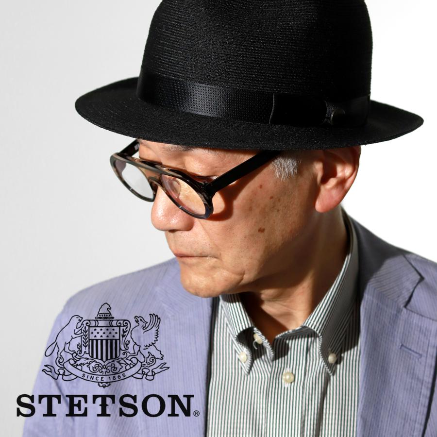 STETSON（ステットソン） ハット 中折れハット メンズ マニラ麻 細