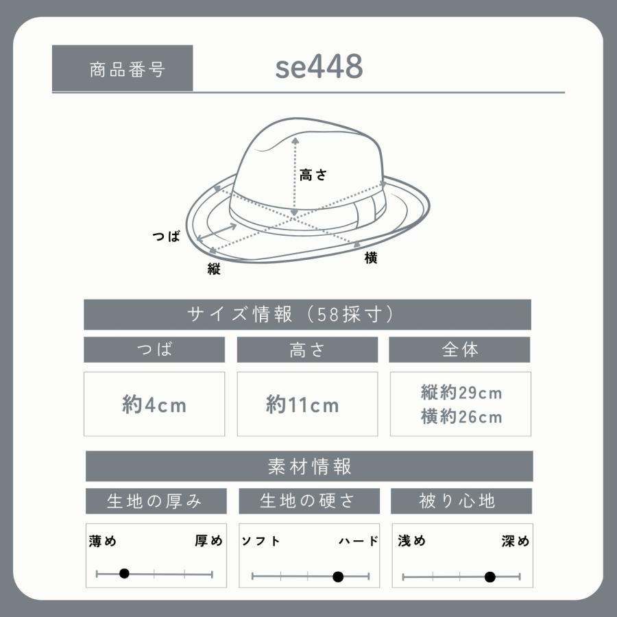 STETSON（ステットソン） 春 夏 中折れハット 麻 グレンチェック 千鳥