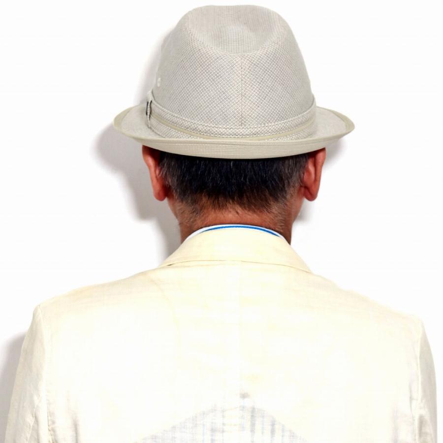 Stetson ステットソン ナチュラルボール/中折れハット GY-61 日本製