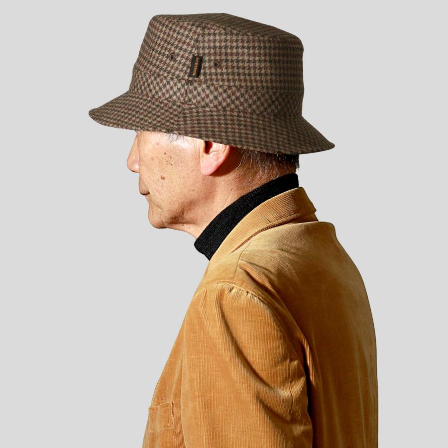 STETSON（ステットソン） サハリハット ツイード 帽子 ブランド メンズ