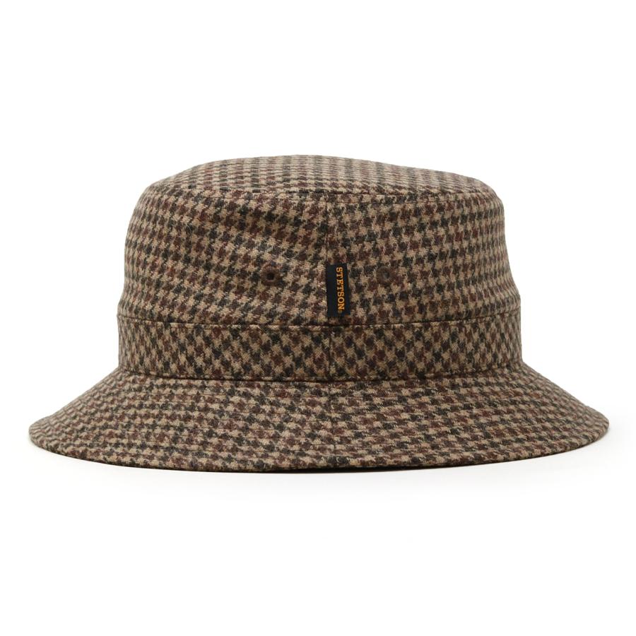 STETSON（ステットソン） サハリハット ツイード 帽子 ブランド メンズ