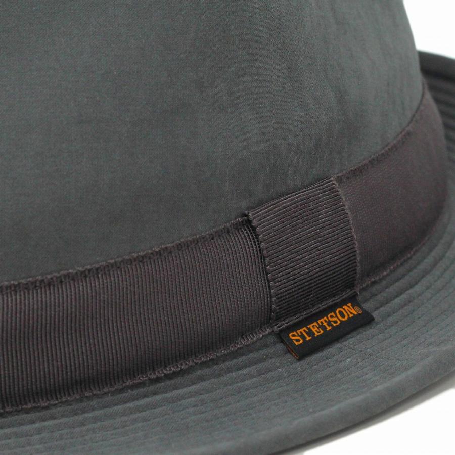 Stetson ステットソン ナチュラルボール/中折れハット GY-61 日本製 STETSON（ステットソン） ハット 中折れハット マイクロファイバー