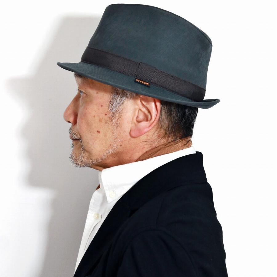 ステットソン ハット STETSON サイズ59 STETSON（ステットソン） 中折れハット 高級 ハット ファーフェルト