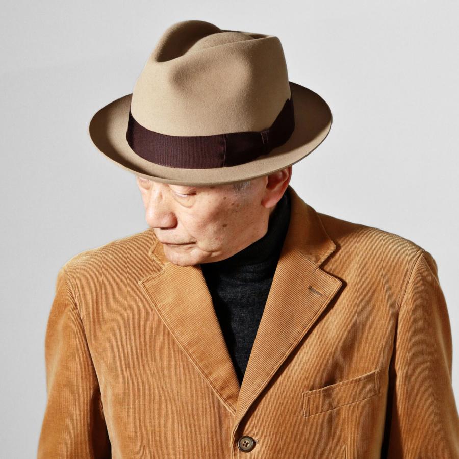 STETSON（ステットソン） 中折れハット フェルト 帽子 高級 秋冬