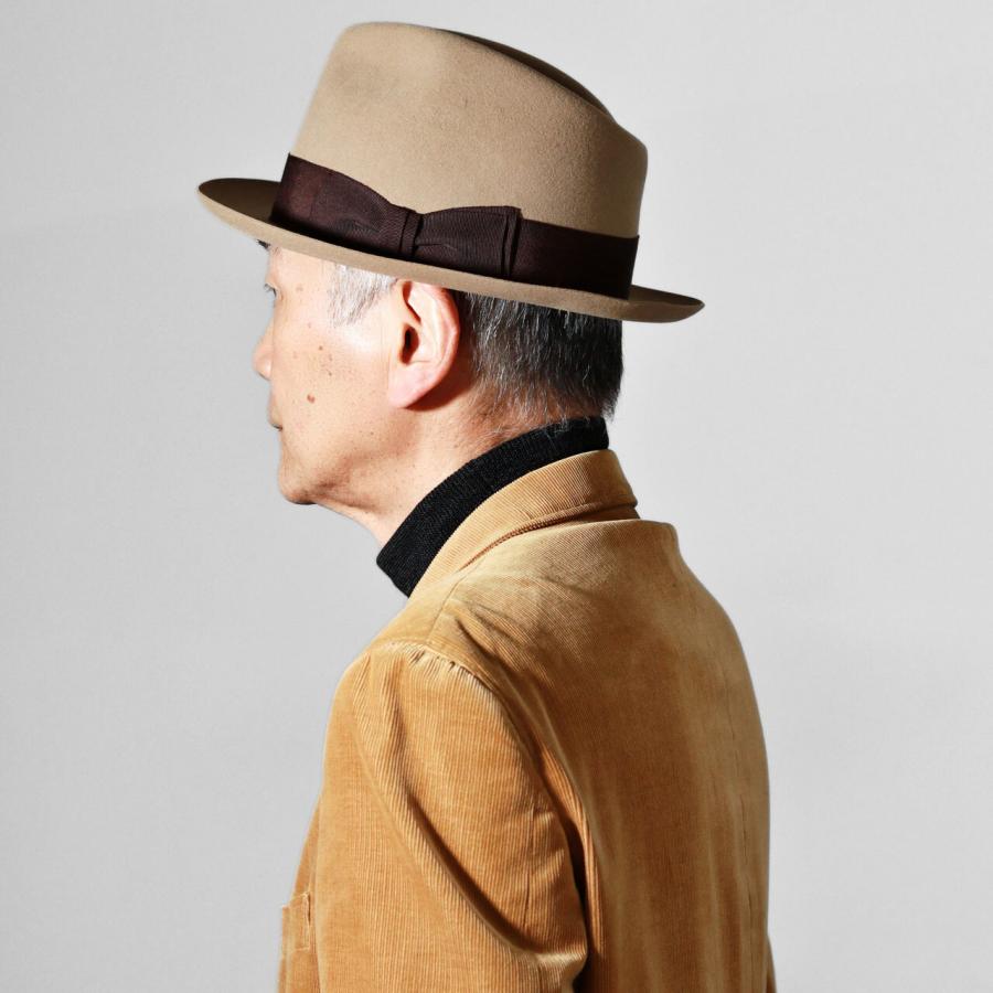 STETSON（ステットソン） 中折れハット フェルト 帽子 高級 秋冬