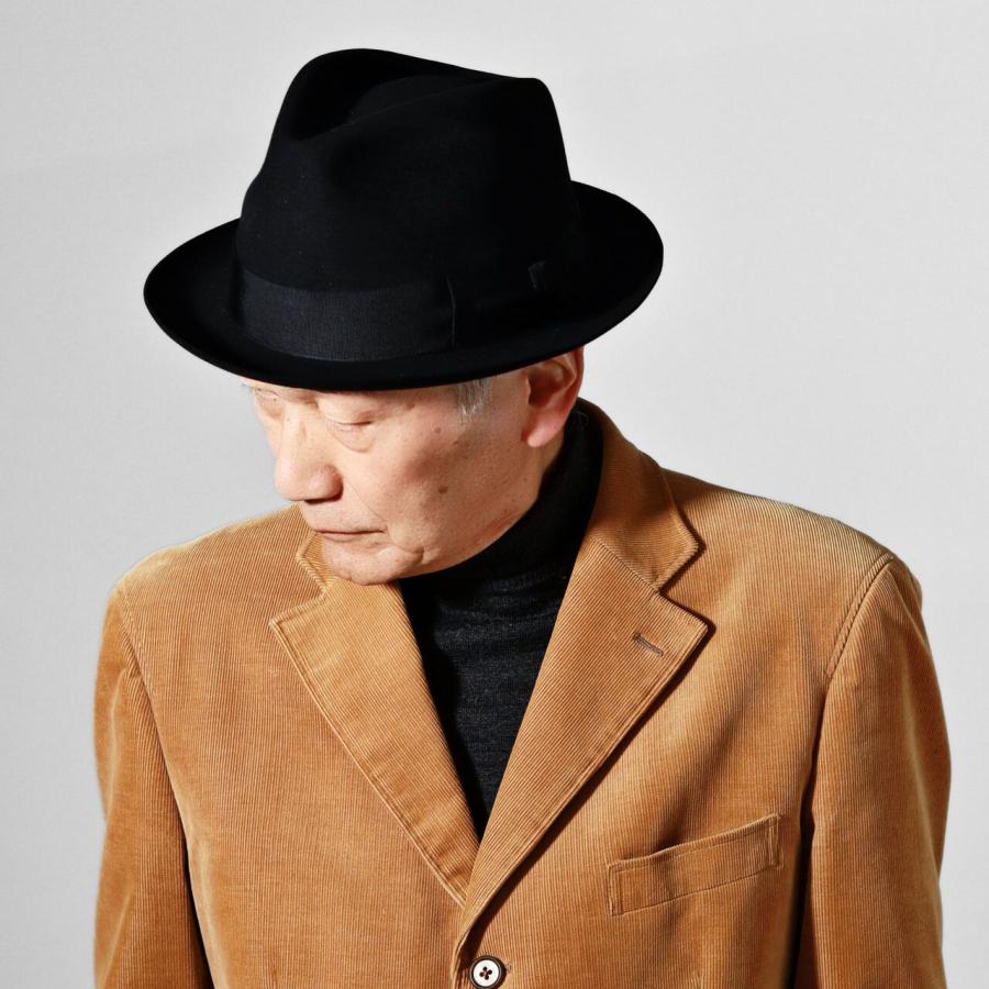 【値下げ！新品タグ付き】STETSONフェルトハット57cm STETSON（ステットソン） Stetson Whippet ホイペット メンズ ビーバー