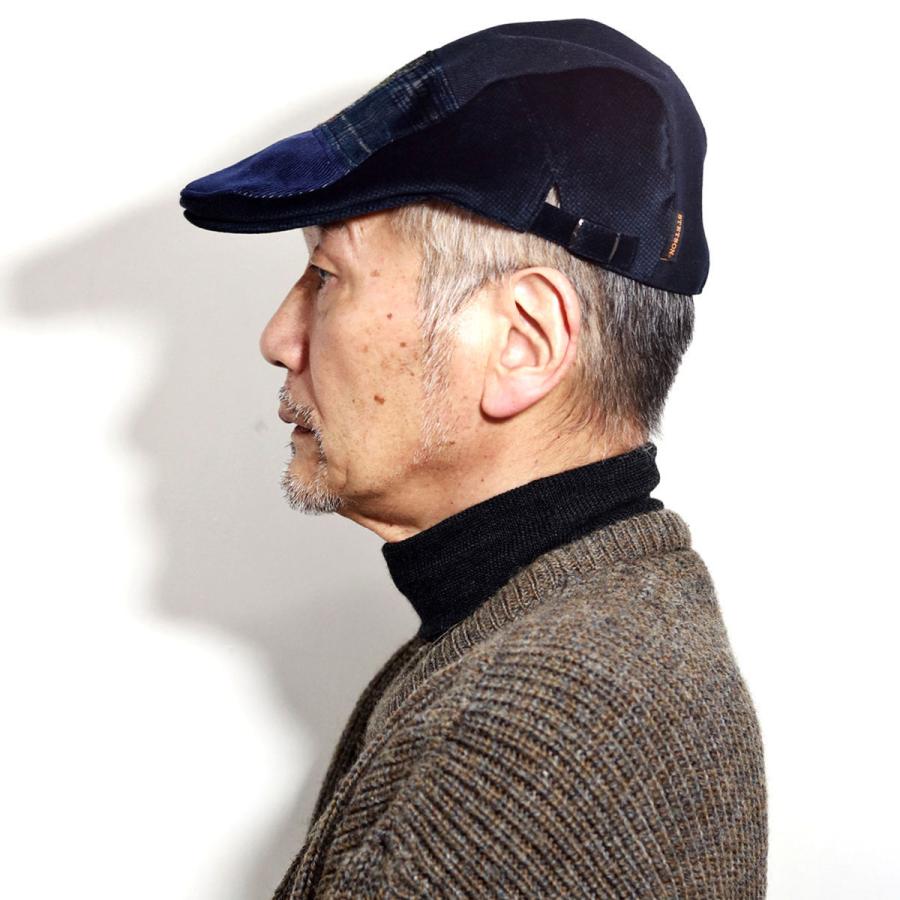 STETSON（ステットソン） メンズ 帽子 秋冬 ハンチング パッチワーク