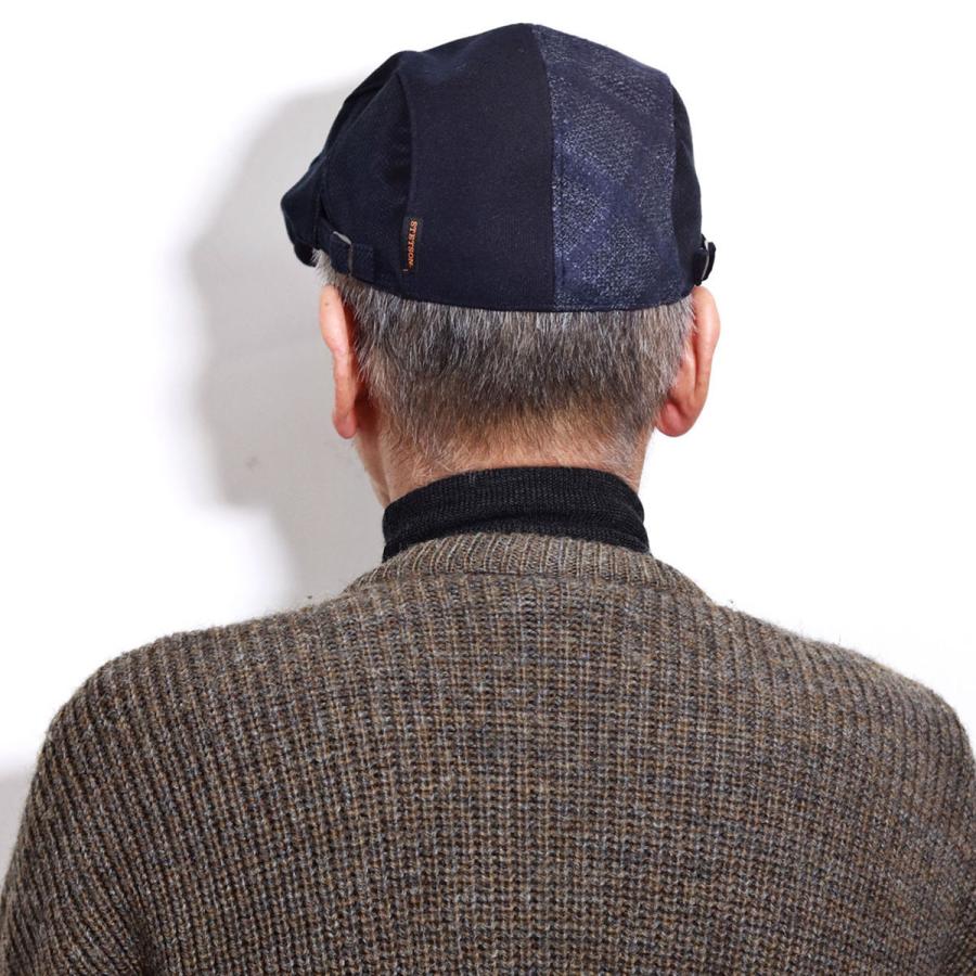 STETSON（ステットソン） メンズ 帽子 秋冬 ハンチング パッチワーク