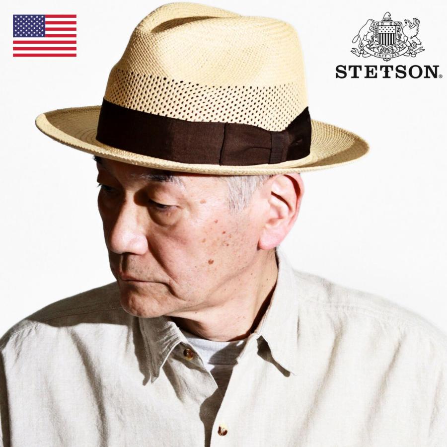 STETSON（ステットソン） パナマハット ウィペット メッシュクラウン