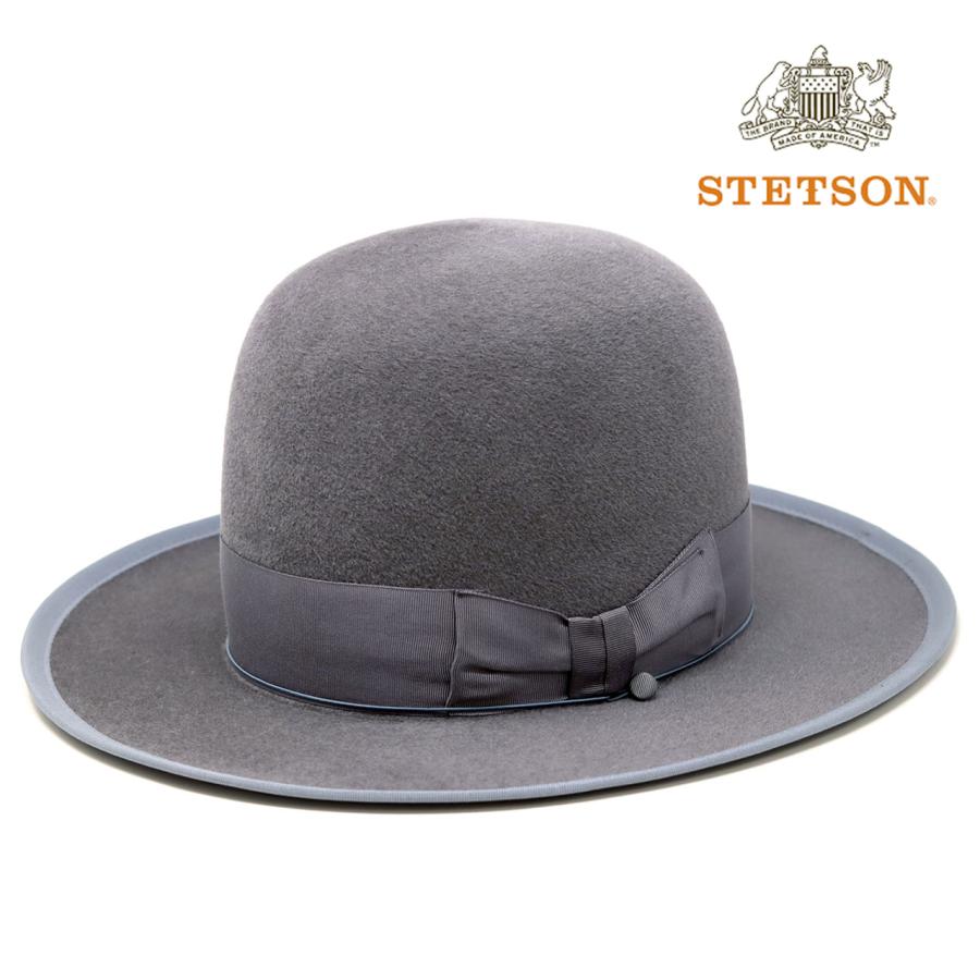 STETSON ステットソン フェルトハット ラビット 中折れハット STETSON ステットソン フェルトハット ラビット 中折れハット