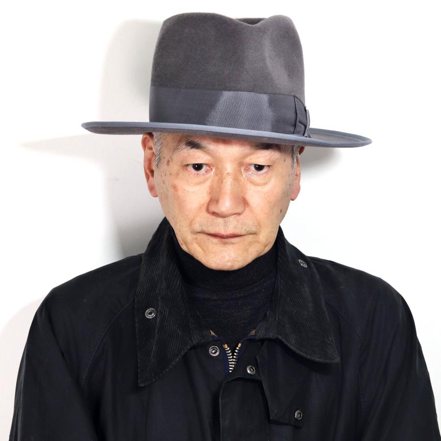 STETSON ステットソン フェルトハット ラビット 中折れハット STETSON ステットソン フェルトハット ラビット 中折れハット