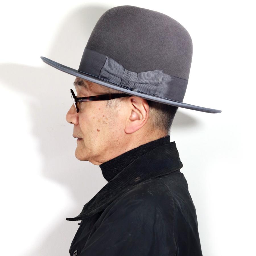 STETSON ステットソン フェルトハット ラビット 中折れハット STETSON ステットソン フェルトハット ラビット 中折れハット