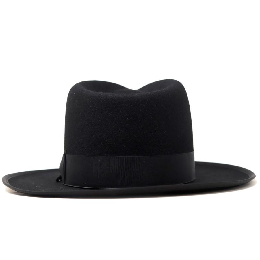 STETSON ヴィンテージ　ハット　中折れ　フェルトハット　カナダ製　箱付き STETSON CUSTOM V OPENCROWN フェルトハット ステットソン 復刻