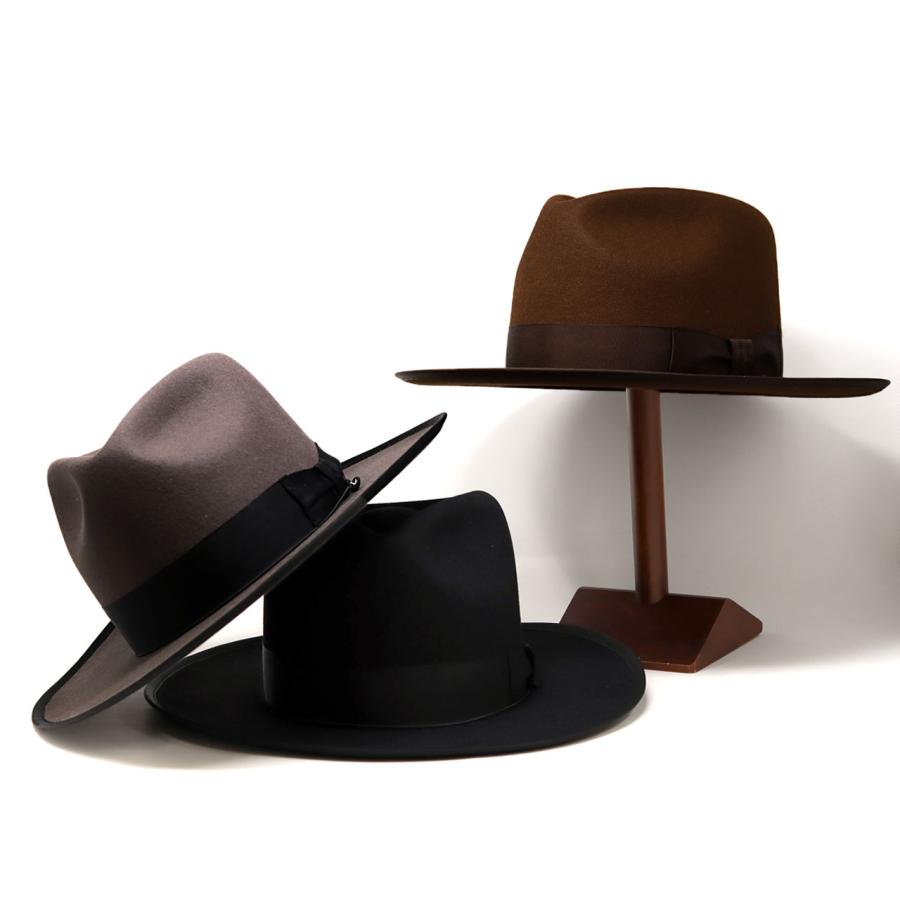 STETSON フェルトハット ラビット ハット ファーフェルト メンズ STETSON フェルトハット ラビット ハット ファーフェルト メンズ