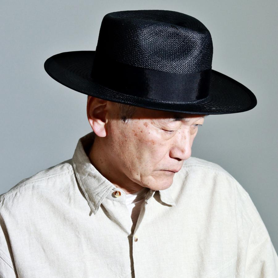 Stetson 黒 LINETRON MIX CAP（リネトロン ミックス キャップ）SE705