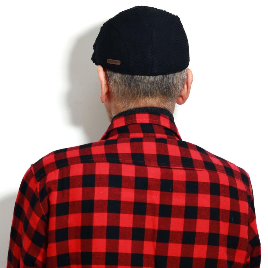 STETSON ニット ハンチング ステットソン メンズ ハンチング帽 ニット 冬 保温 機能的 ニット ハンチングキャップ 紳士 お洒落 秋 ハンチング帽子 男性用 ベージュ/ブラック/ワイン/チャコールグレー［ ivy cap ］ 帽子通販 クリスマス ギフト 誕生日 プレゼント メール便無料 STETSON（ステットソン） ニット ハンチング メンズ ハンチング帽