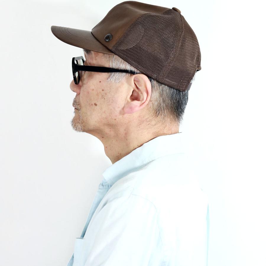 STETSON（ステットソン） 本革 ウォッシャブルレザー 夏 キャップ