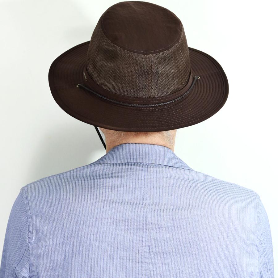 STETSON（ステットソン） 撥水 メッシュハット メンズ ナイロン ハット