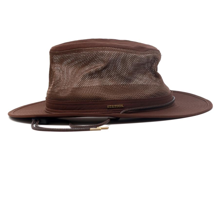 STETSON（ステットソン） 撥水 メッシュハット メンズ ナイロン ハット