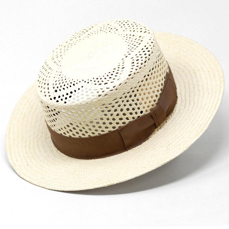 STETSON（ステットソン） パナマハット メンズ カンカン帽子 ボーター