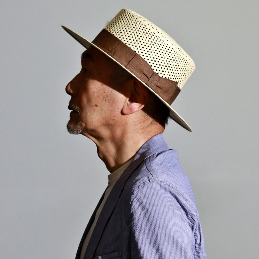 STETSON（ステットソン） パナマハット メンズ カンカン帽子 ボーター