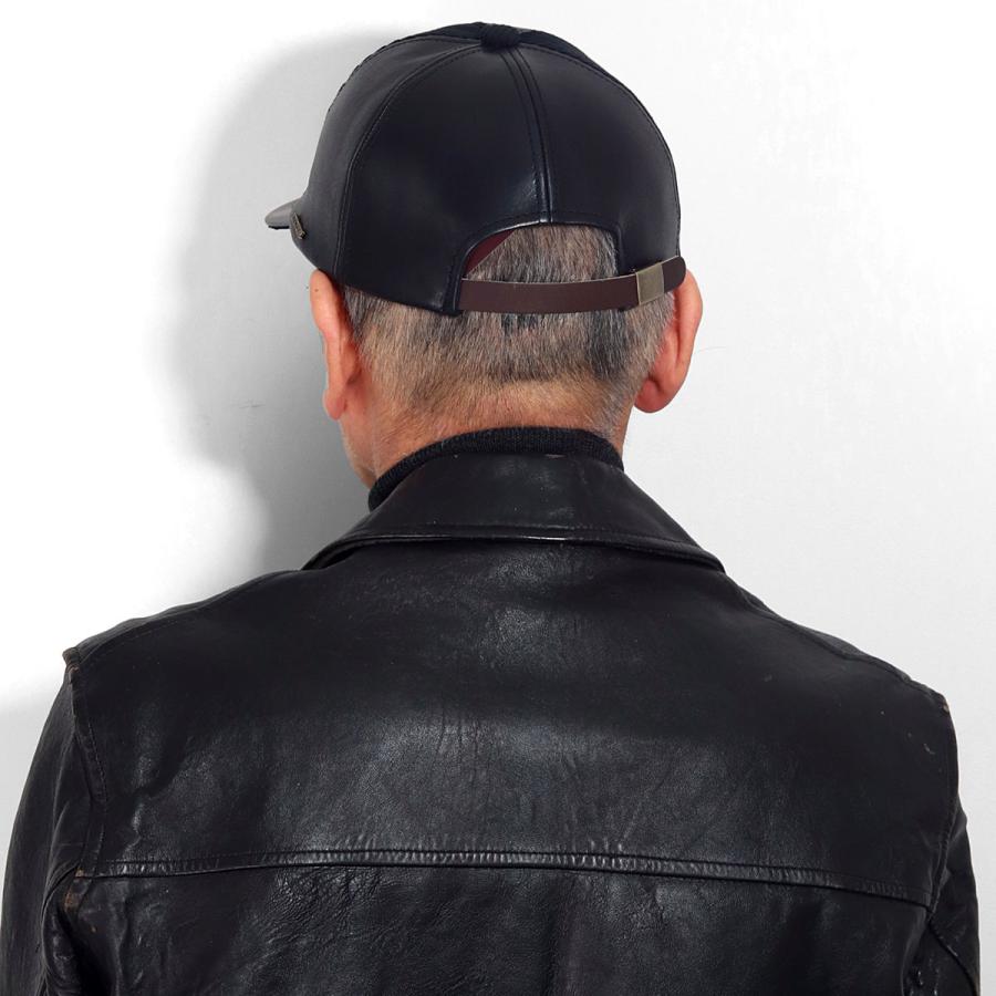 STETSON（ステットソン） 本革 キャップ 牛革 帽子 カウレザー 帽子