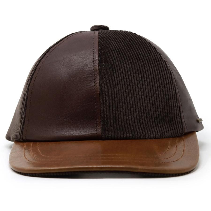 STETSON（ステットソン） 本革 キャップ 牛革 帽子 カウレザー 帽子