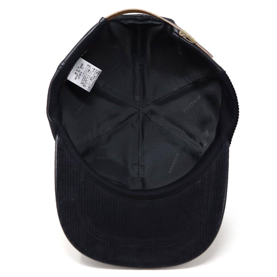 STETSON（ステットソン） 本革 キャップ 牛革 帽子 カウレザー 帽子