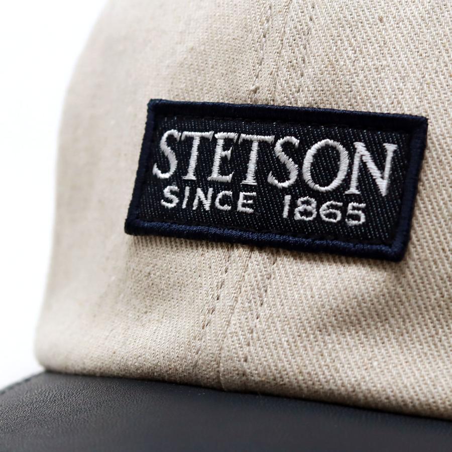 STETSON（ステットソン） キャップ コンビネーション キャップ 牛革