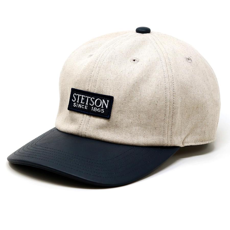 STETSON（ステットソン） キャップ コンビネーション キャップ 牛革