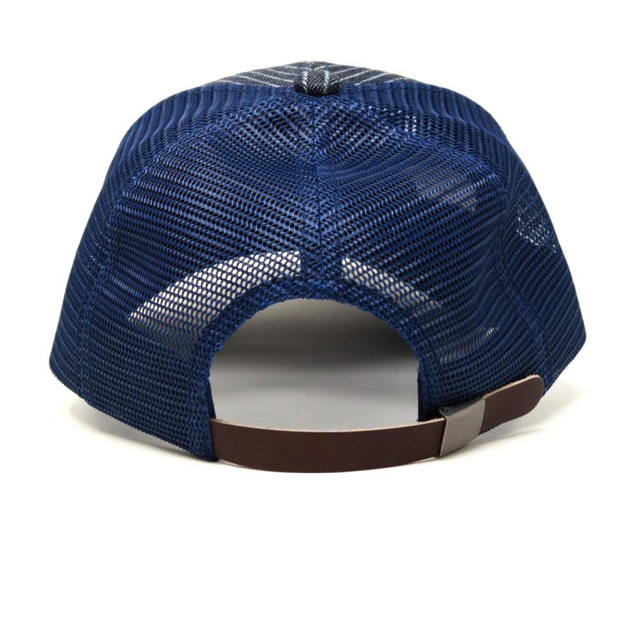 STETSON（ステットソン） メッシュキャップ 深め ヒッコリーデニム