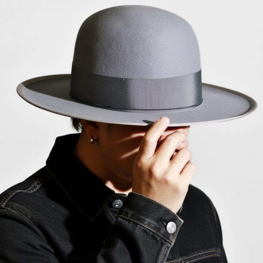 STETSON（ステットソン） オープンクラウン ハット メンズ フェルト
