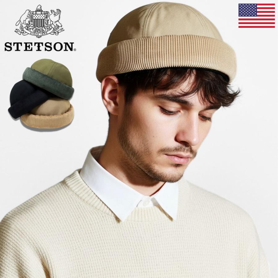 STETSON（ステットソン） 帽子 メンズ ロールキャップ レディース