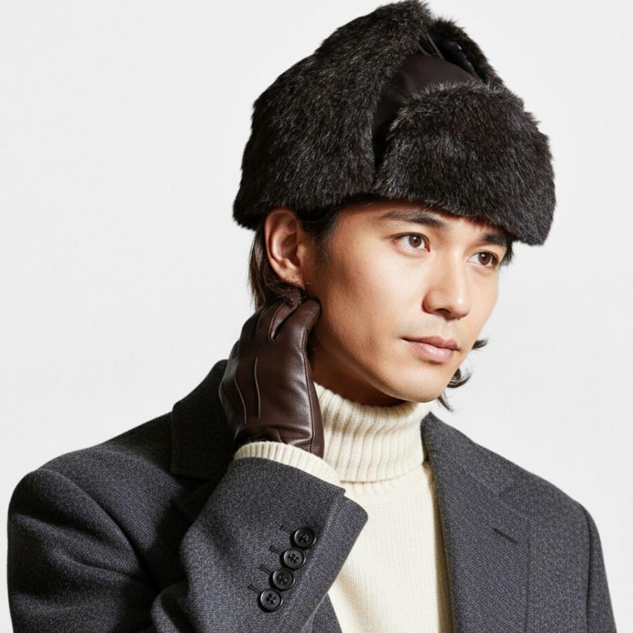 STETSON（ステットソン） フライトキャップ メンズ 飛行帽 レザー