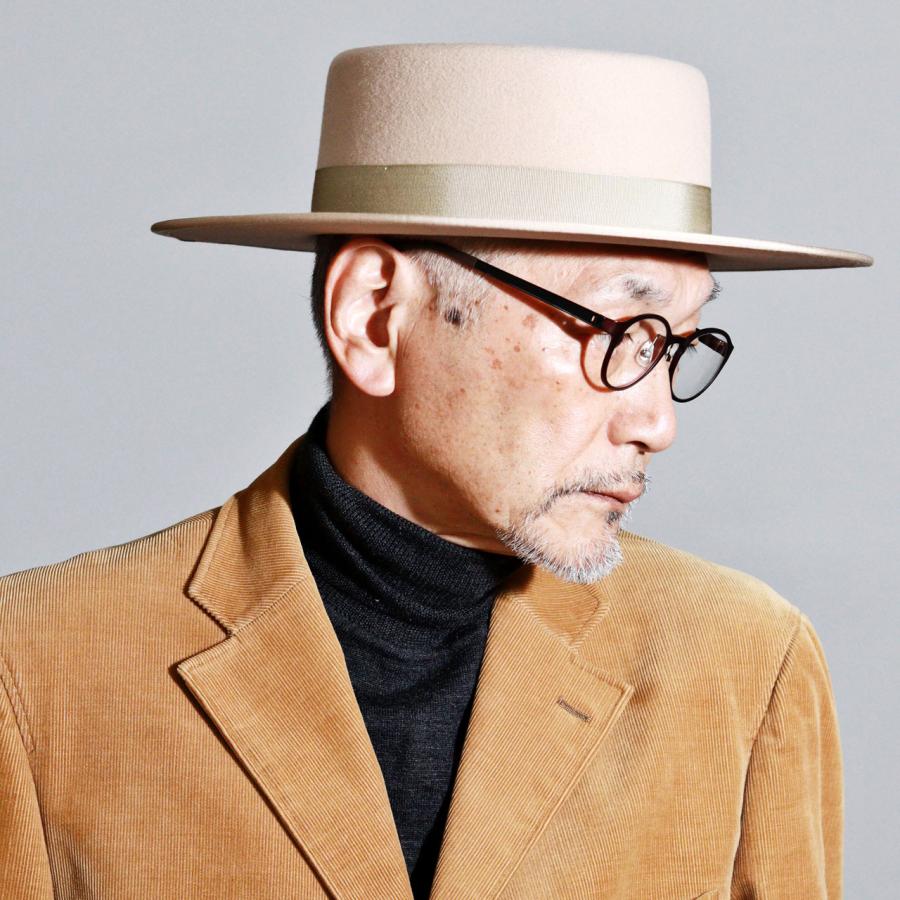 STETSON フェルトハット クリーム色 STETSON（ステットソン） フェルトハット 中折れ帽 オープンロード