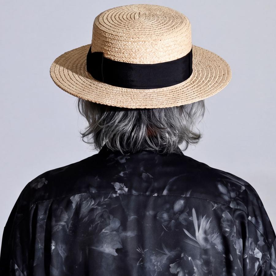 STETSON（ステットソン） カンカン帽 メンズ ラフィア 麦わら帽子