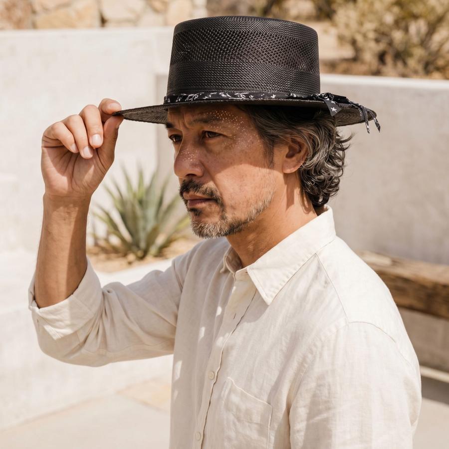 STETSON（ステットソン） カンカン帽 メンズ パナマハット メンズ