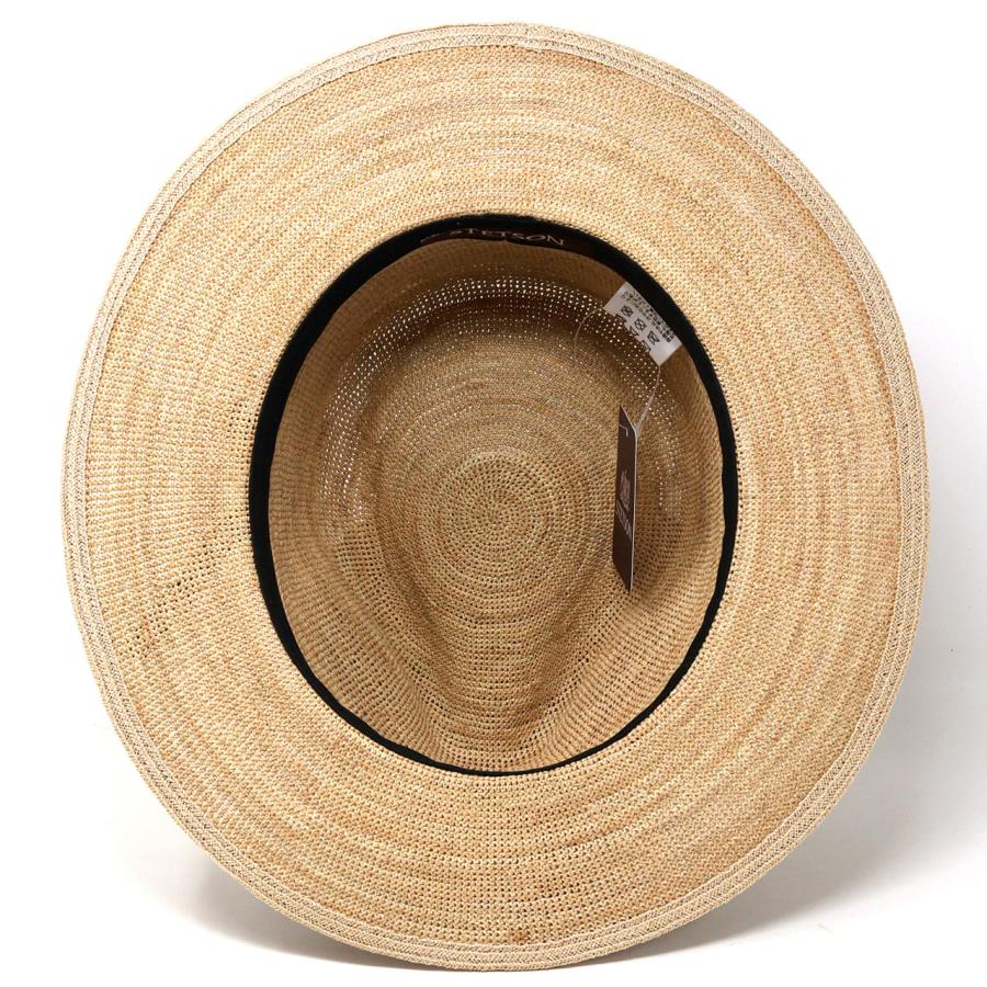 STETSON（ステットソン） ラフィアハット メンズ 中折れハット