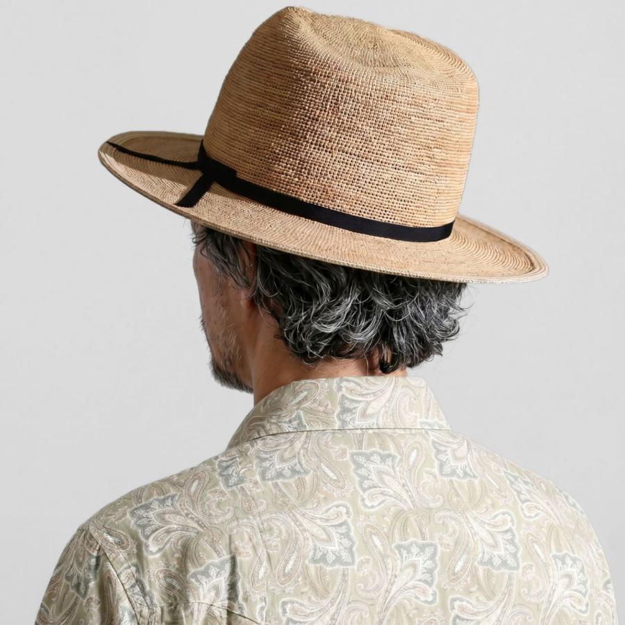 STETSON（ステットソン） ラフィアハット メンズ 中折れハット