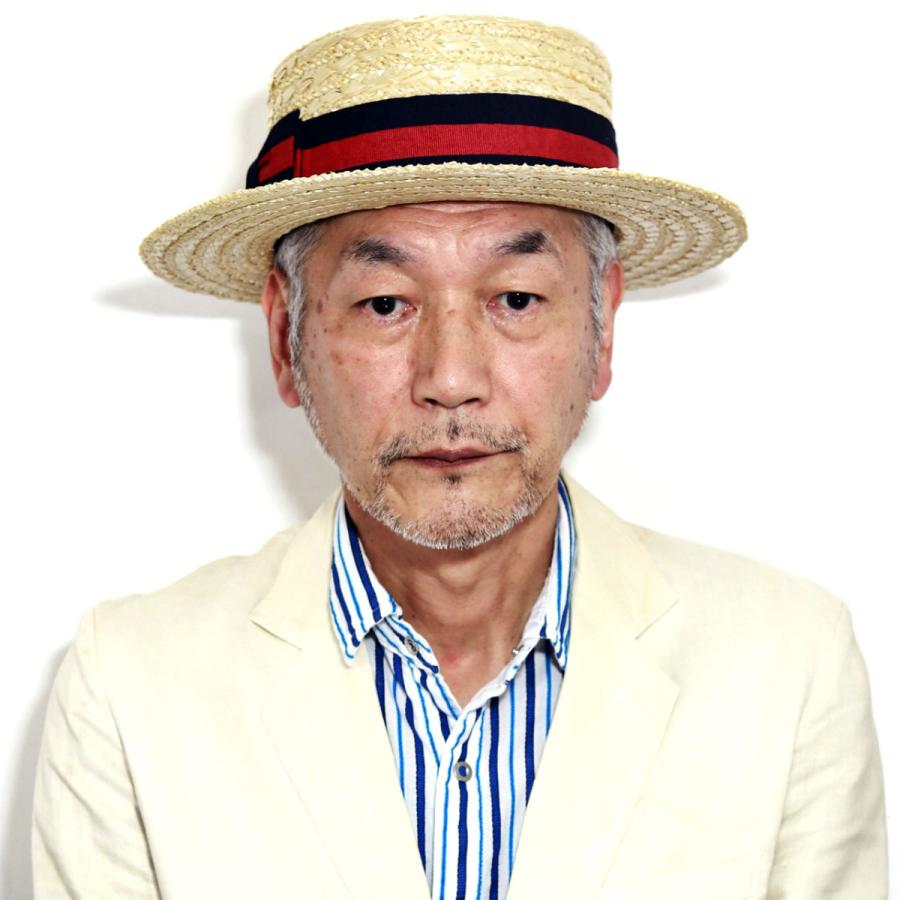 STETSON メンズ カンカン帽 夏 帽子 ボーターハット 麦わら ハナ