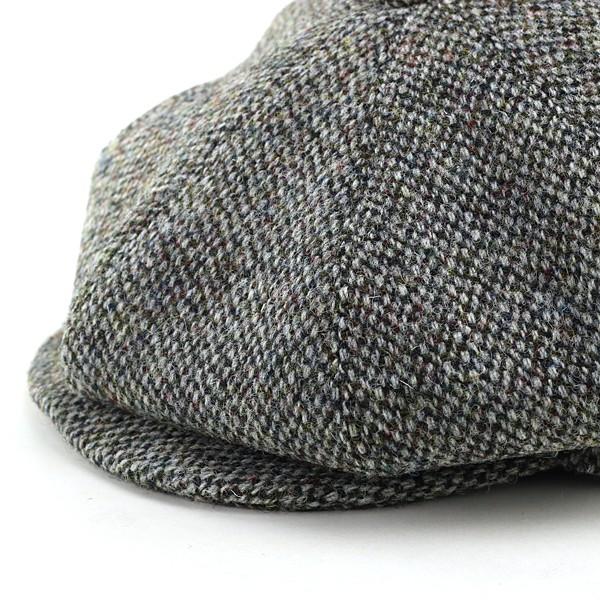STETSON ステットソン 8方 キャスケット メンズ ハリスツイード