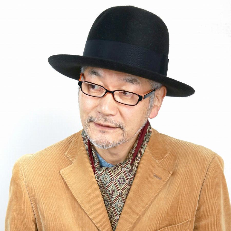 STETSON オープンクラウン ボーラー 秋冬 中折れハット メンズ STETSON オープンクラウン ボーラー 秋冬 中折れハット メンズ