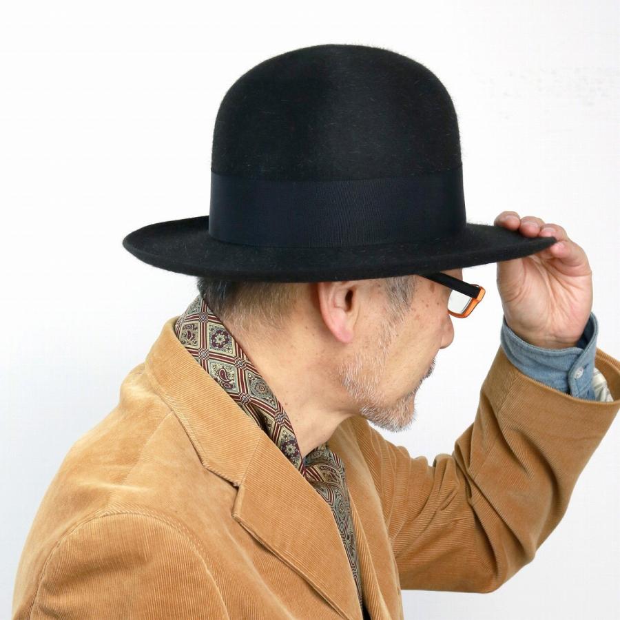 STETSON オープンクラウン ボーラー 秋冬 中折れハット メンズ STETSON オープンクラウン ボーラー 秋冬 中折れハット メンズ