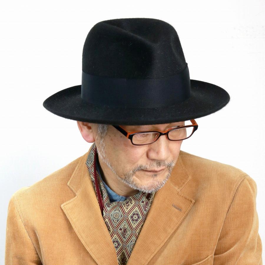 STETSON オープンクラウン ボーラー 秋冬 中折れハット メンズ STETSON オープンクラウン ボーラー 秋冬 中折れハット メンズ