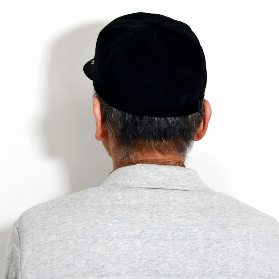 ワイドキャップ キャップ メンズ 鷲の刺繍 フランネル素材 紳士帽子