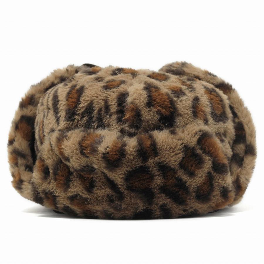 レオパード フライトキャップ パイロットキャップ フェイク レオパード フライトキャップ パイロットキャップ フェイク