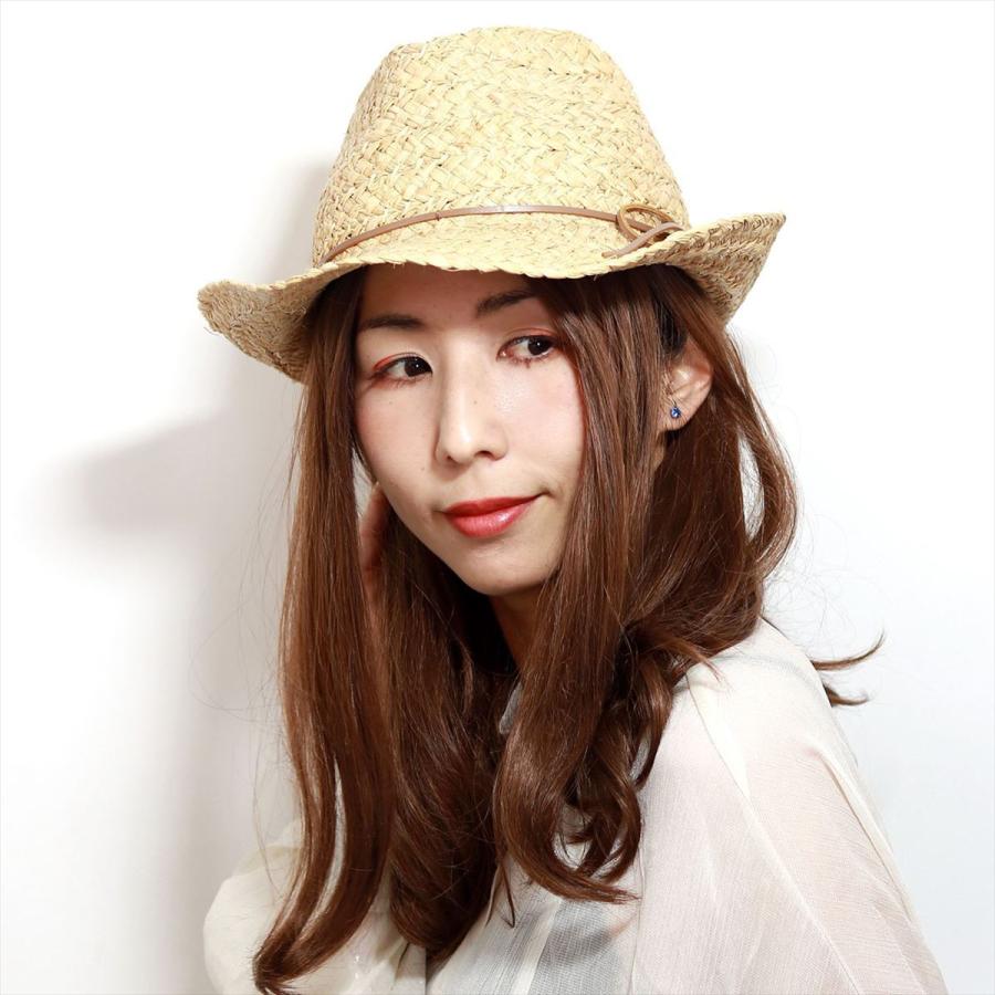 麦わら帽子 レディース ラフィアハット 帽子 人気 女性 太編み