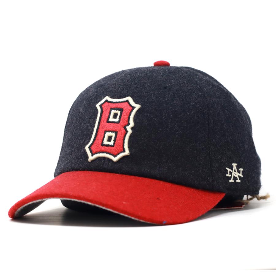 Brooklyn Basements 1992 ロングビルキャップ　赤 AMERICAN needle アメリカンニードル キャップ ブルックリン