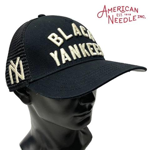 アメリカンニードルブラック・ヤンキース キャップ メッシュ AMERICAN needle NEEDLE アメリカンニードル ニューヨーク