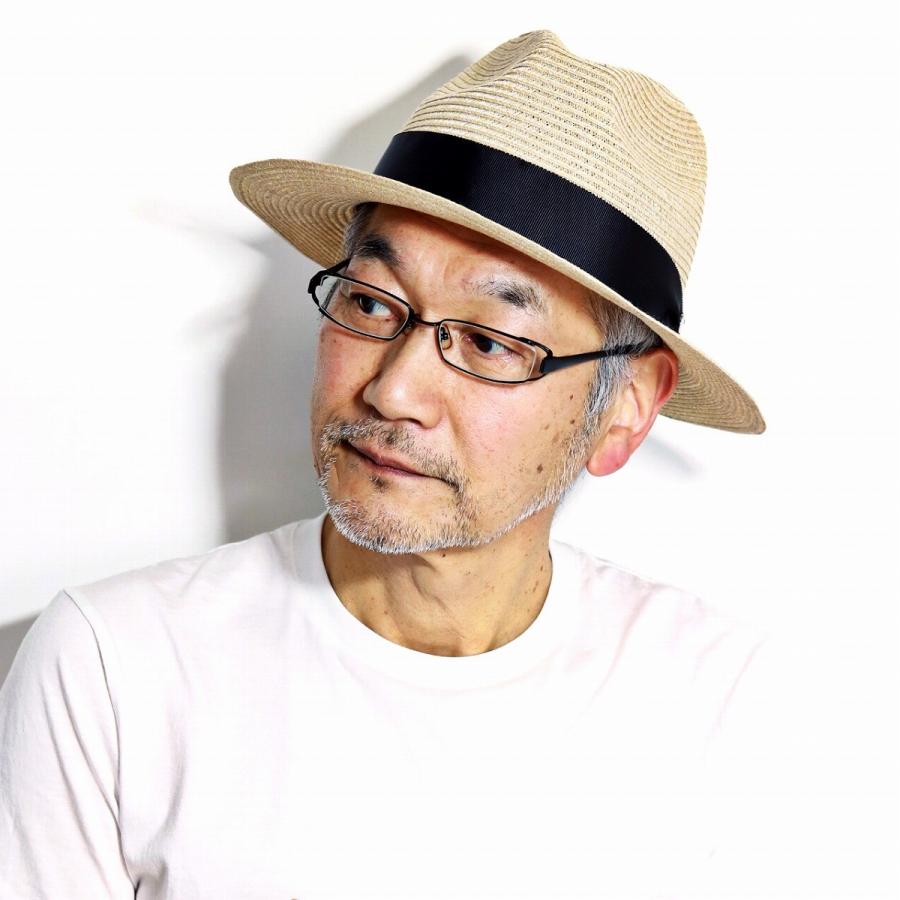 春 夏 オリジナル マニッシュハット 麦わら帽子 中折れ HAT 帽子